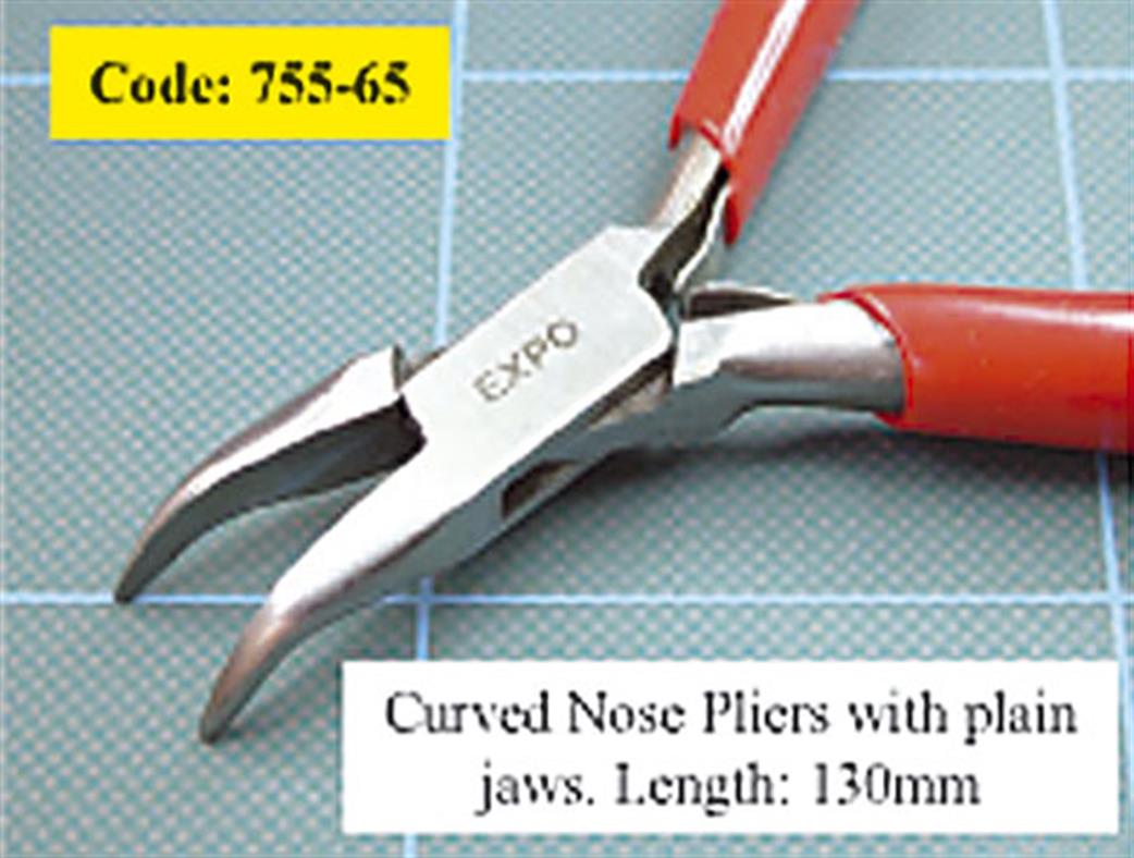 Expo  75565 Box Jointed Pliers Curved Nose