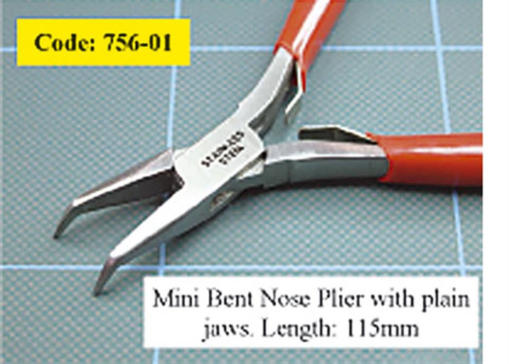 Expo  75601 Bent Nose Pliers Stainless Steel