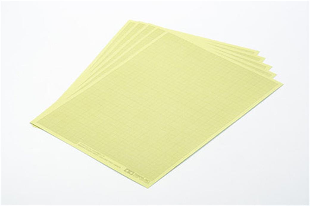 Tamiya  87129 Masking Sheet 1mm Grid x 5