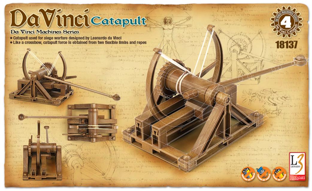 Academy  18137 Da Vinci Catapult