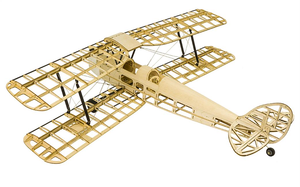 Dancing Wings Hobby  1-DW-BALSAKIT-S1903 DW Tiger Moth Balsa Kit 1.0m w/Motor/Esc