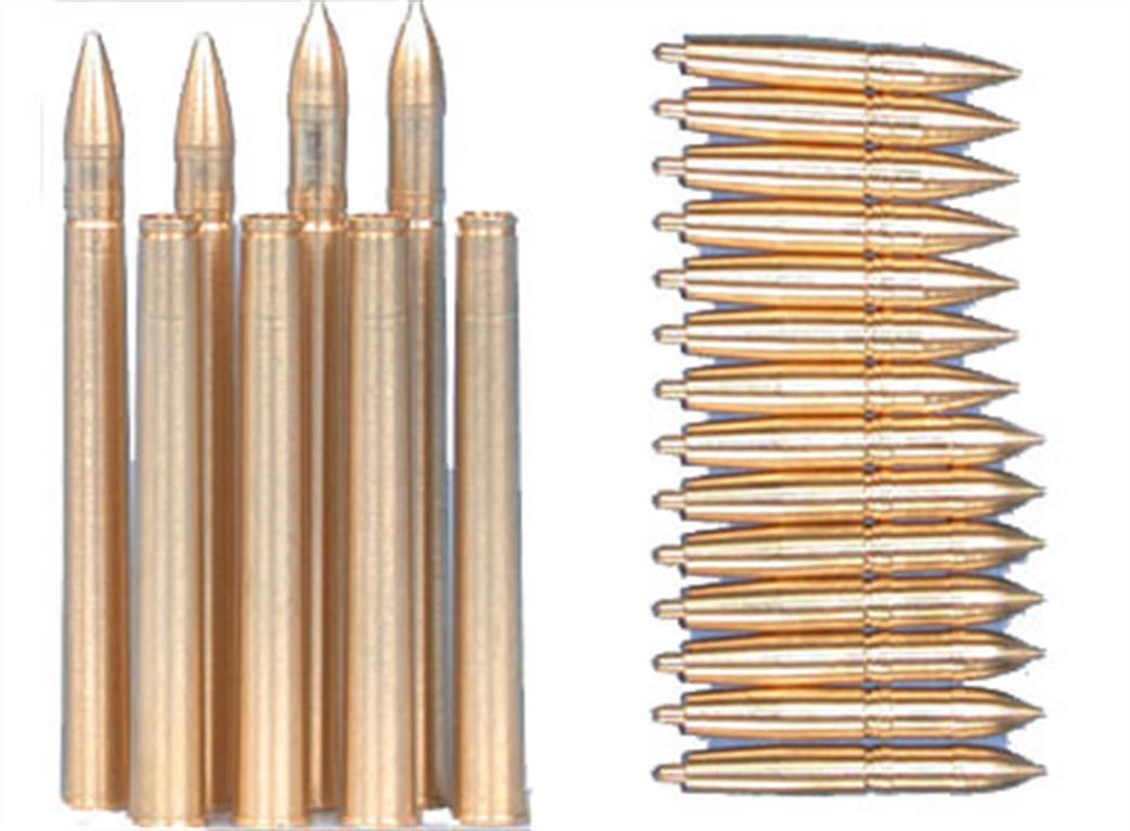 Tamiya 1/35 35258 Marder 111 M 7.5CM Brass Projectiles