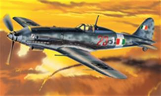 Italeri 1227 1/72 Scale Italian Macchi MC.205 Veltro FighterDimensions - Length 150mm.Decals and full instructions are included with the kit.