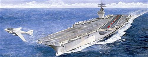 Italeri 1/720 USS Roosevelt Aircraft Carrier Kit 5531Model Length 447mm.Glue and paints are required.