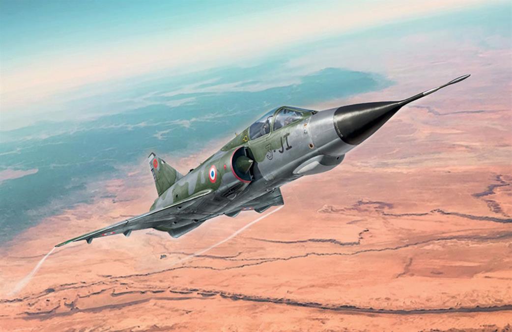 Italeri 1/48 2816 French Mirage III  Interceptor  Fighter Kit