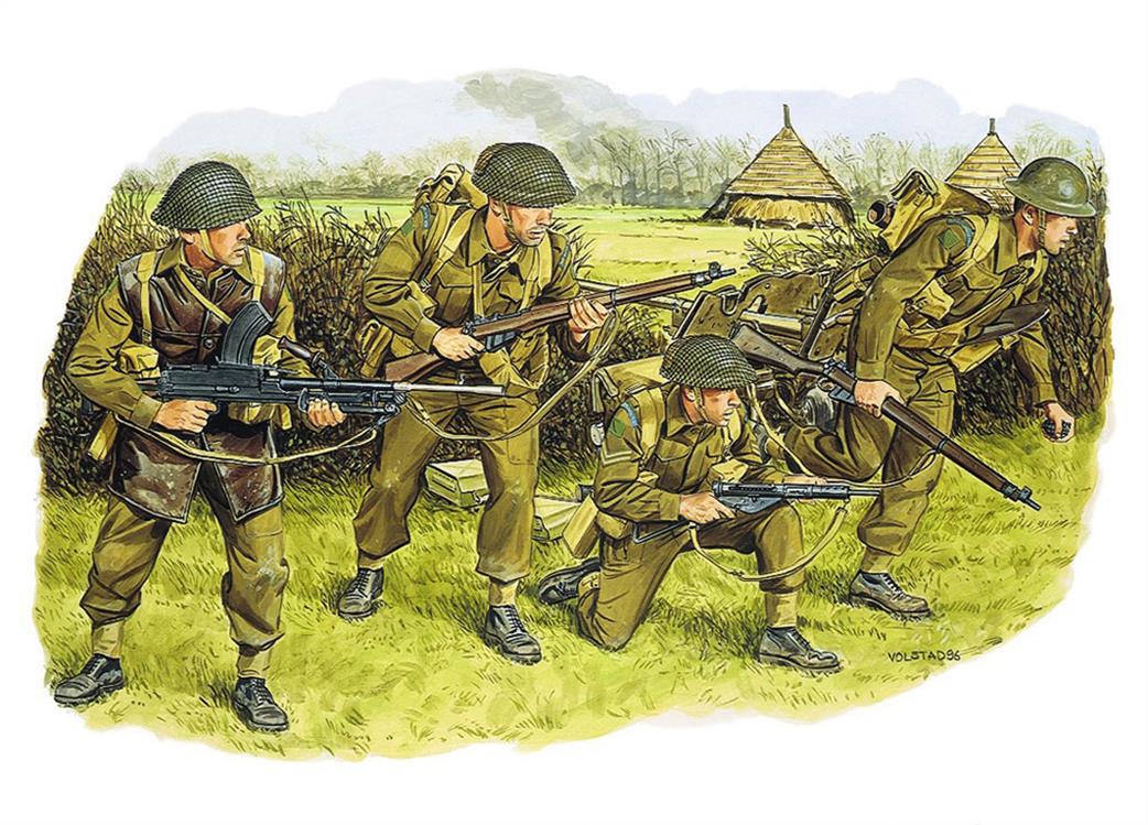 Dragon Models 1/35 6055 British Commonwealth Troops NW Europe 1944 Figure Set