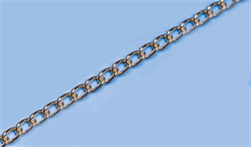 Expo  30000 Brass Plated Twisted Chain 8 Links per Inch 1 Metre