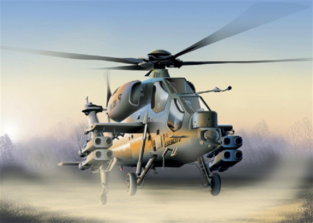 Italeri 1/72 006 A-129 Mangusta Helicopter Kit