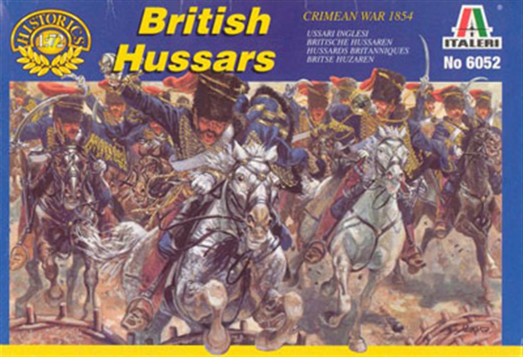 Italeri 1/72 6052 Crimean War British Hussars Plastic Figures