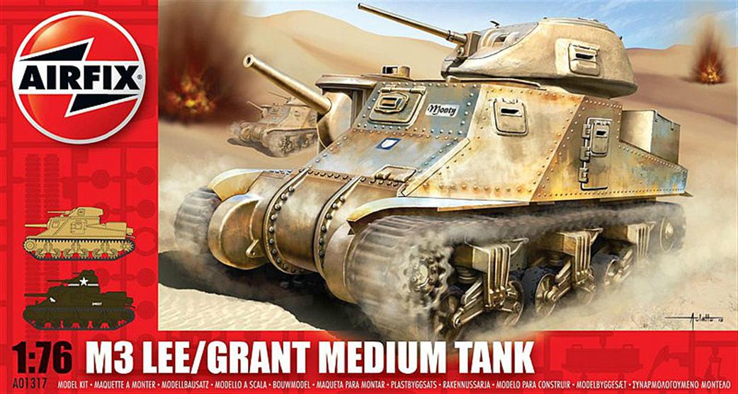 Airfix 1/72 A01317 M3 Lee / Grant Tank