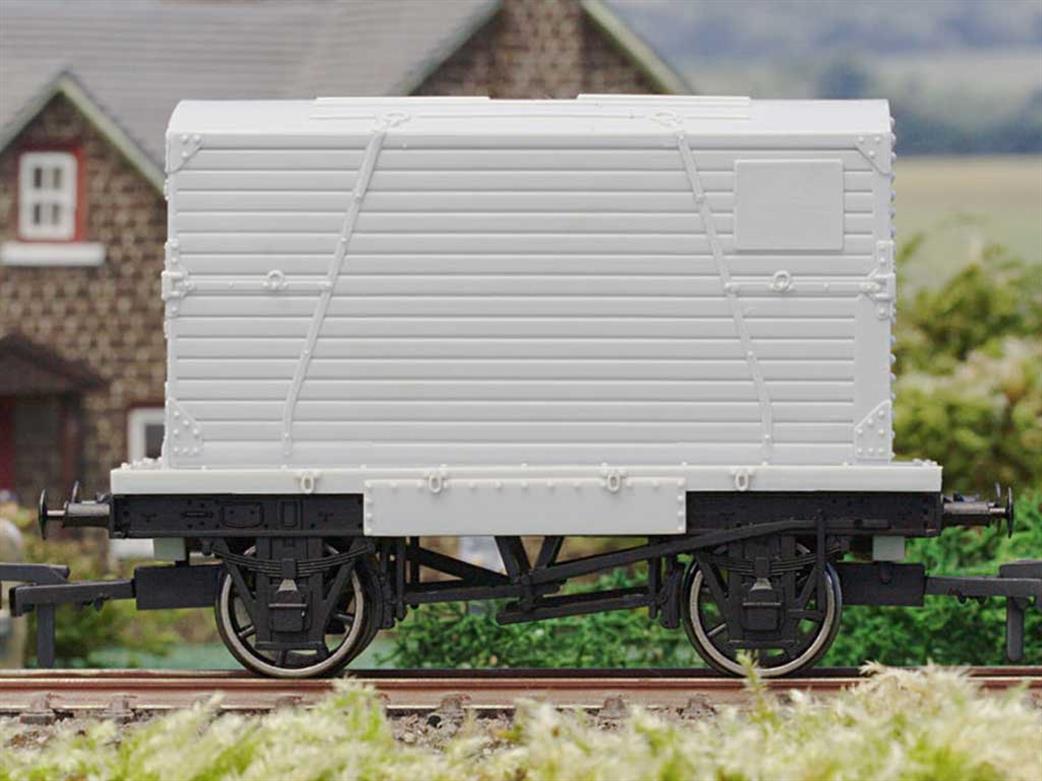 Dapol OO A020 Unpainted Conflat & Container Wagon
