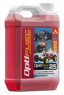 OPTIMIX RTR 25-2.5 is supplied as a 2.5lt container and is 25% nitromethane with 15% fully synthetic oil from KLOTZ. This is a very high-performance RTR fuel for general use not race applications. The tuning band on RTR fuels are wider and therefore a little less critical
