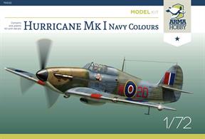 Arma Hobby 70022 Hurricane Mk1 Navy Colours Plastic Kit