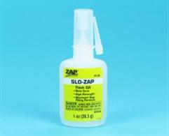 Zap is perfect for modellers because it is durable, shock-resistant, and versatile. The specific formulas of Zap for use on plastic, fiberglass, balsa wood, and metal ensure that no amount of stress will cause a breakage or failure. Thick and strong for high-stress areas. Ideal for laminating and forming fillets. Allows you 30 seconds to position; cures in 60 sec.