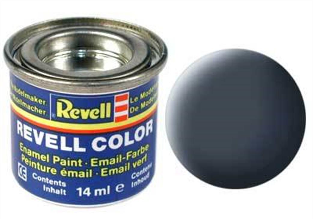 Revell  REV09 9 Matt Anthracite Grey 14ml Paint Tinlet