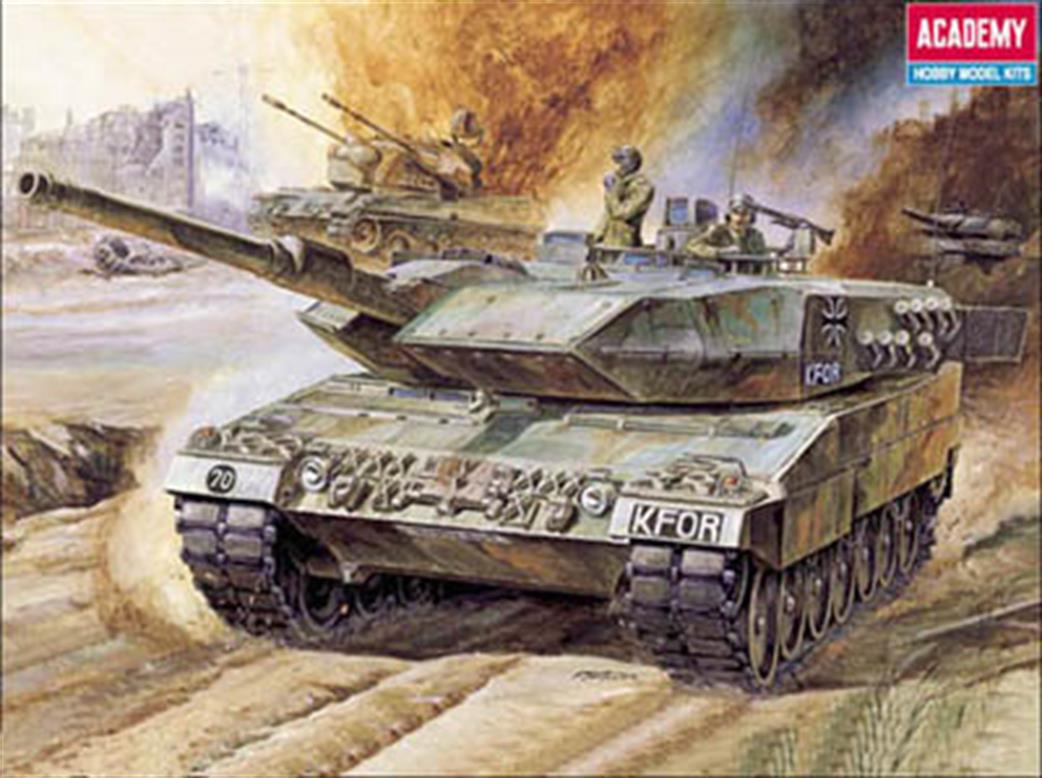 Academy 13008 Leopard 2 A5 German Battle Tank Kit 1/48
