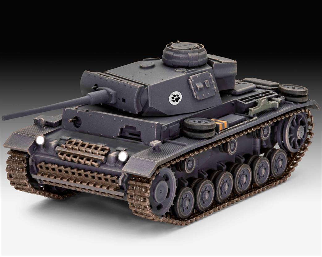 Revell 1/72 03501 PzKpFw III Ausf L Kit World of Tanks