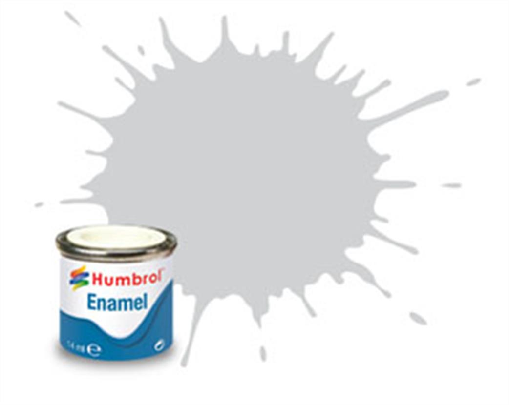 Humbrol  E14/11 11 Metallic Silver Enamel Paint 14ml