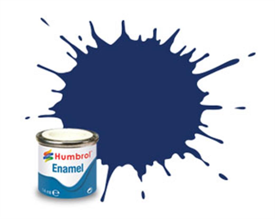 Humbrol  E14/15 15 Gloss Midnight Blue Enamel Paint 14ml
