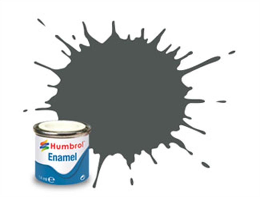 Humbrol  E14/27 27 Matt Sea Grey Enamel Paint 14ml