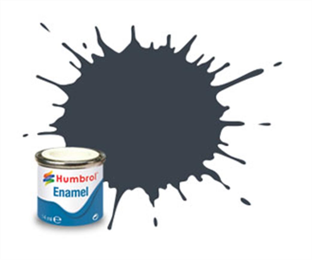 Humbrol  E14/32 32 Matt Dark Grey Enamel Paint 14ml