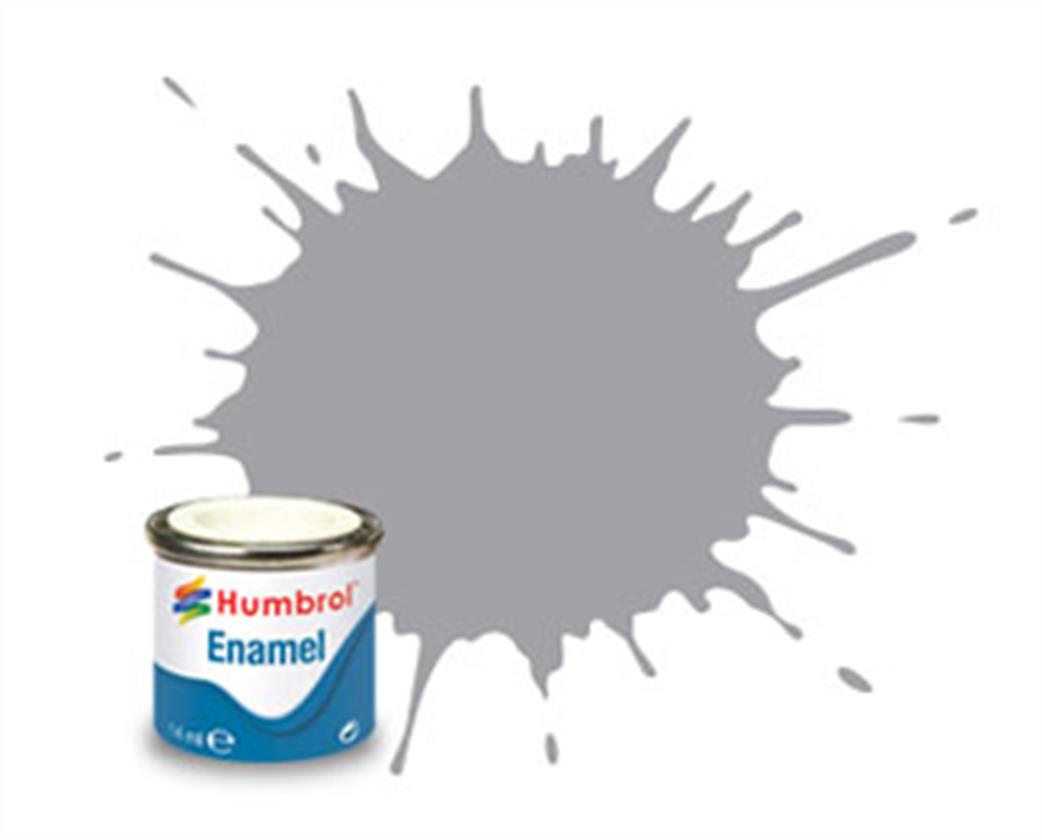 Humbrol  E14/40 40 Gloss Pale Grey Enamel Paint 14ml