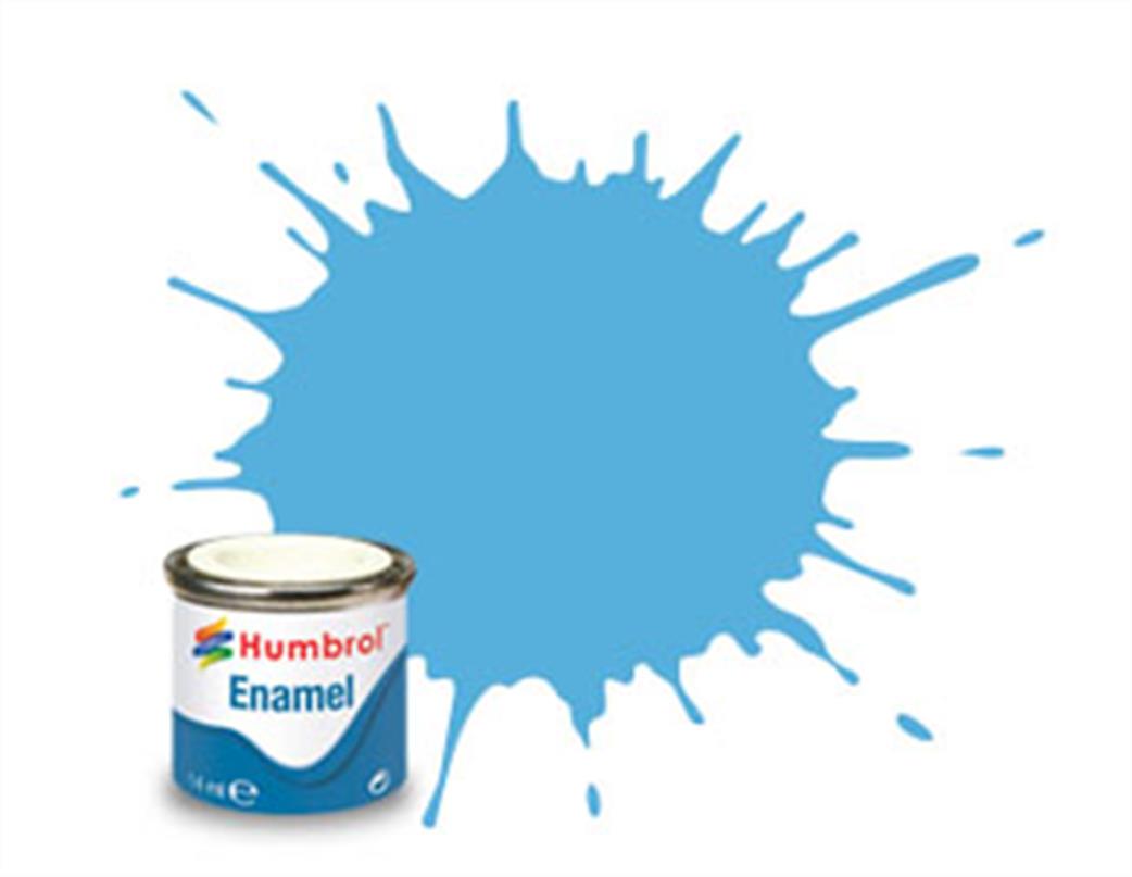 Humbrol E14/47 47 Gloss Sea Blue Enamel Paint 14ml