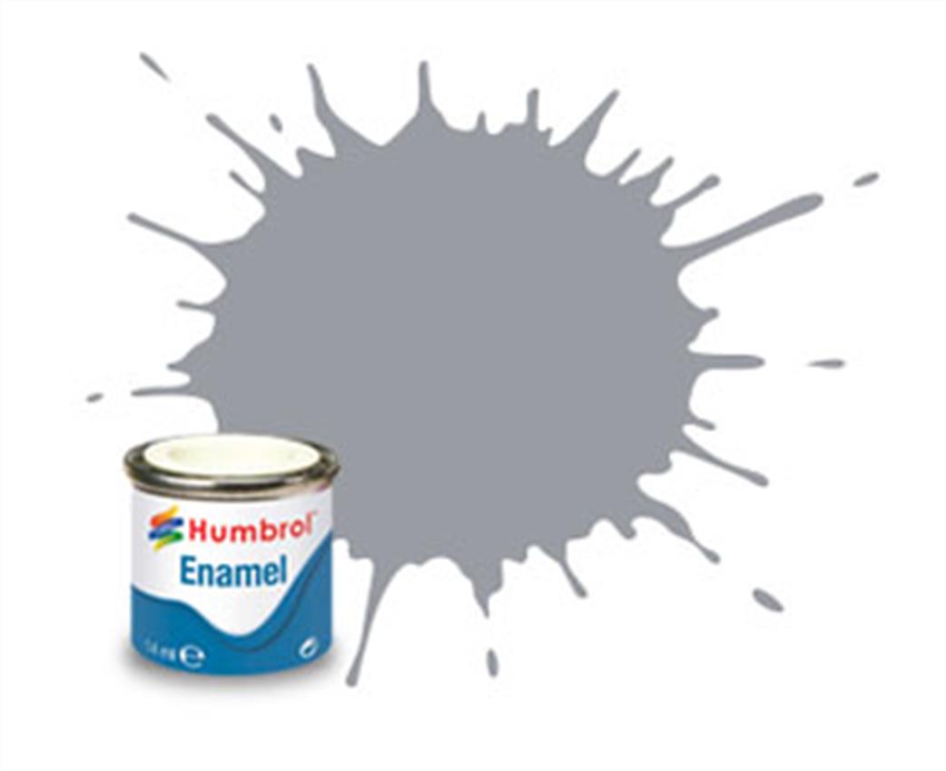 Humbrol  E14/64 64 Matt Light Grey Enamel Paint 14ml