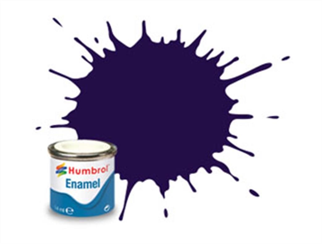 Humbrol  E14/68 68 Gloss Purple Enamel Paint 14ml