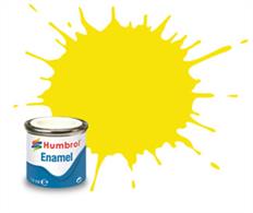 Humbrol 99 Matt Lemon Yellow Enamel Paint 14ml E14/99