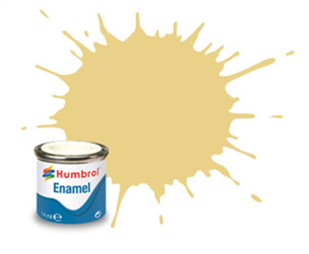 Humbrol  E14/103 103 Matt Cream Enamel Paint 14ml