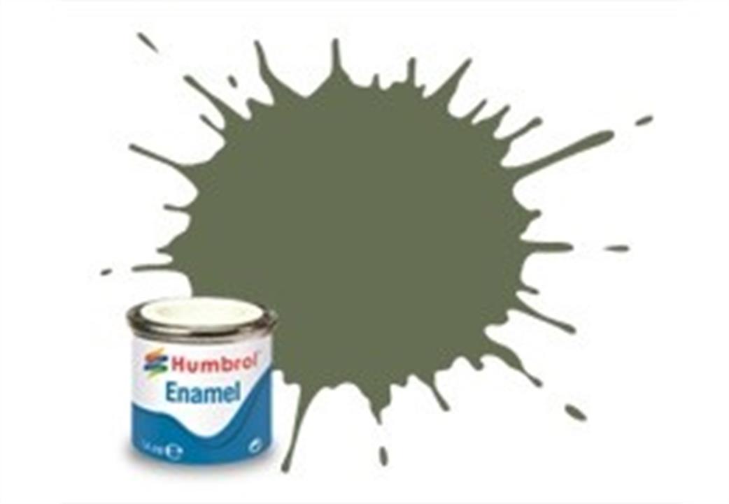 Humbrol  E14/106 106 Matt Ocean Grey Enamel Paint 14ml