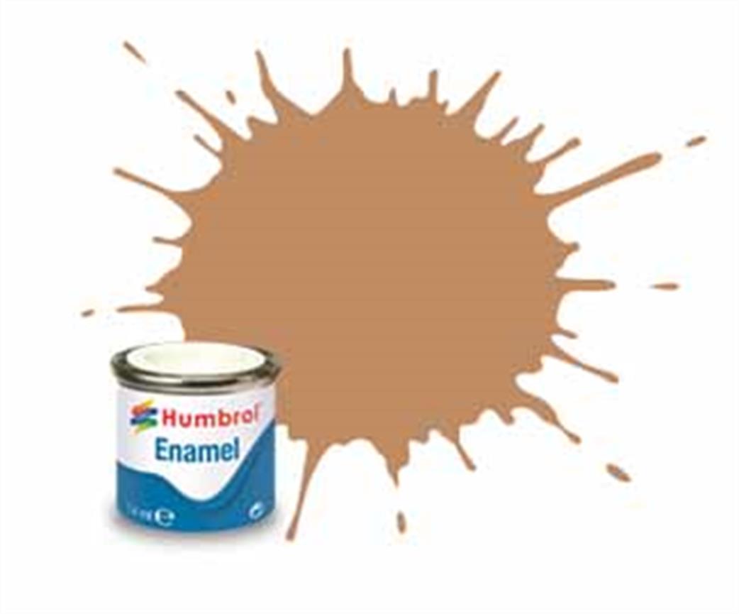 Humbrol  E14/250 250 Matt Desert Sand Enamel Paint 14ml