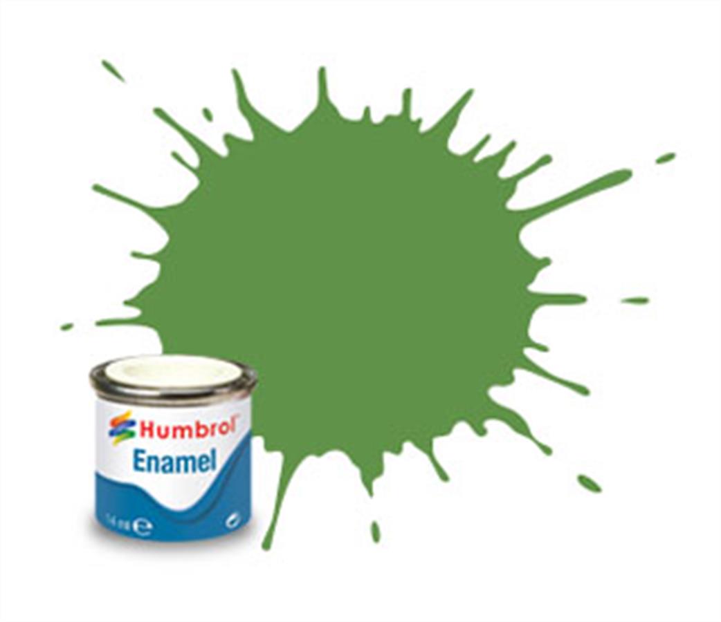 Humbrol  E14/1325 1325 Clear Green Enamel Paint 14ml