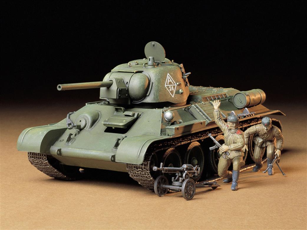 Tamiya 1/35 35149 Russian T34/76 Tank ChTZ Version WW2 Tank Kit