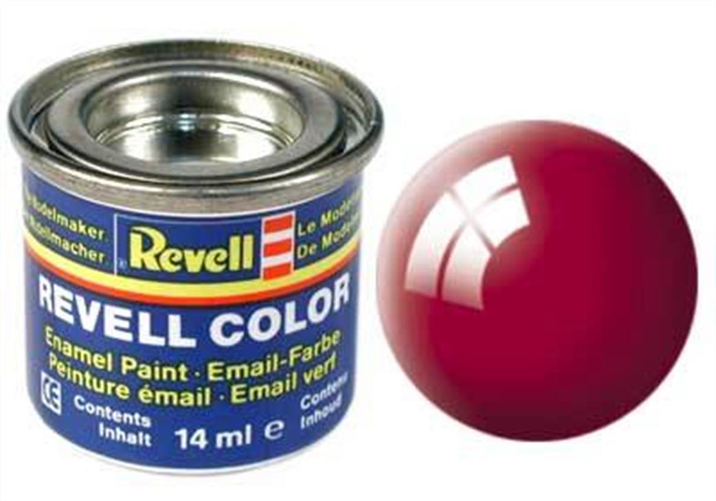 Revell  REV34 34 Gloss Ferrari Red 14ml Enamel Paint Tinlet