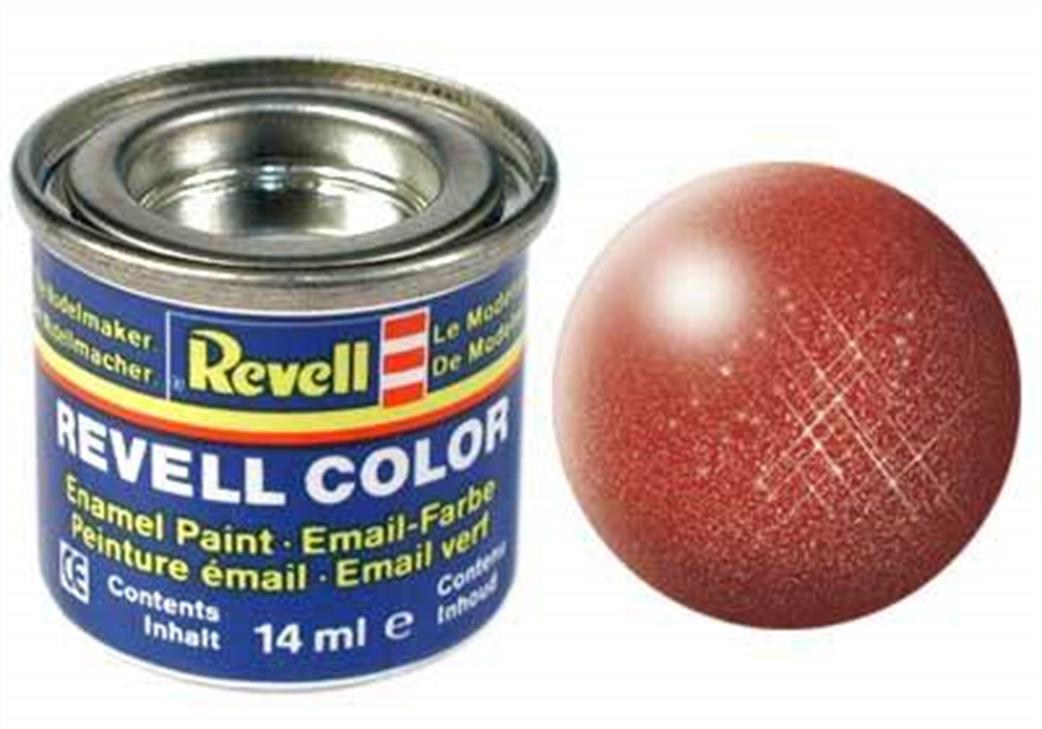 Revell  REV95 95 Metallic Bronze 14ml Enamel Paint Tinlet