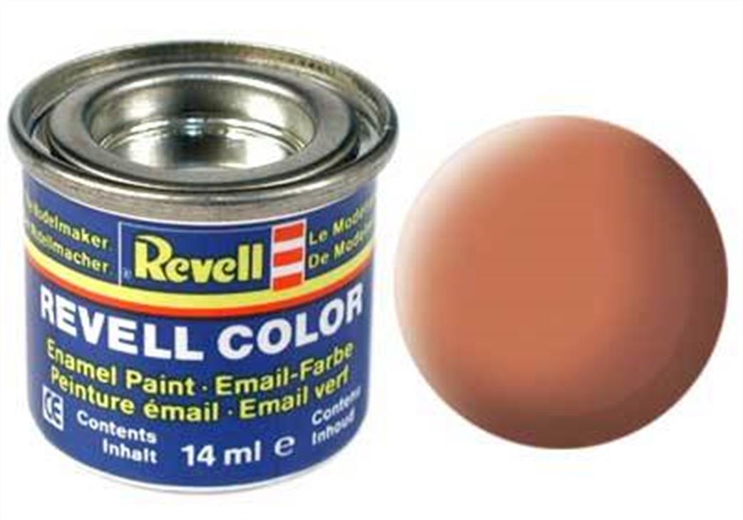 Revell  REV25 25 Matt Luminous Orange 14ml Enamel Paint Tinlet