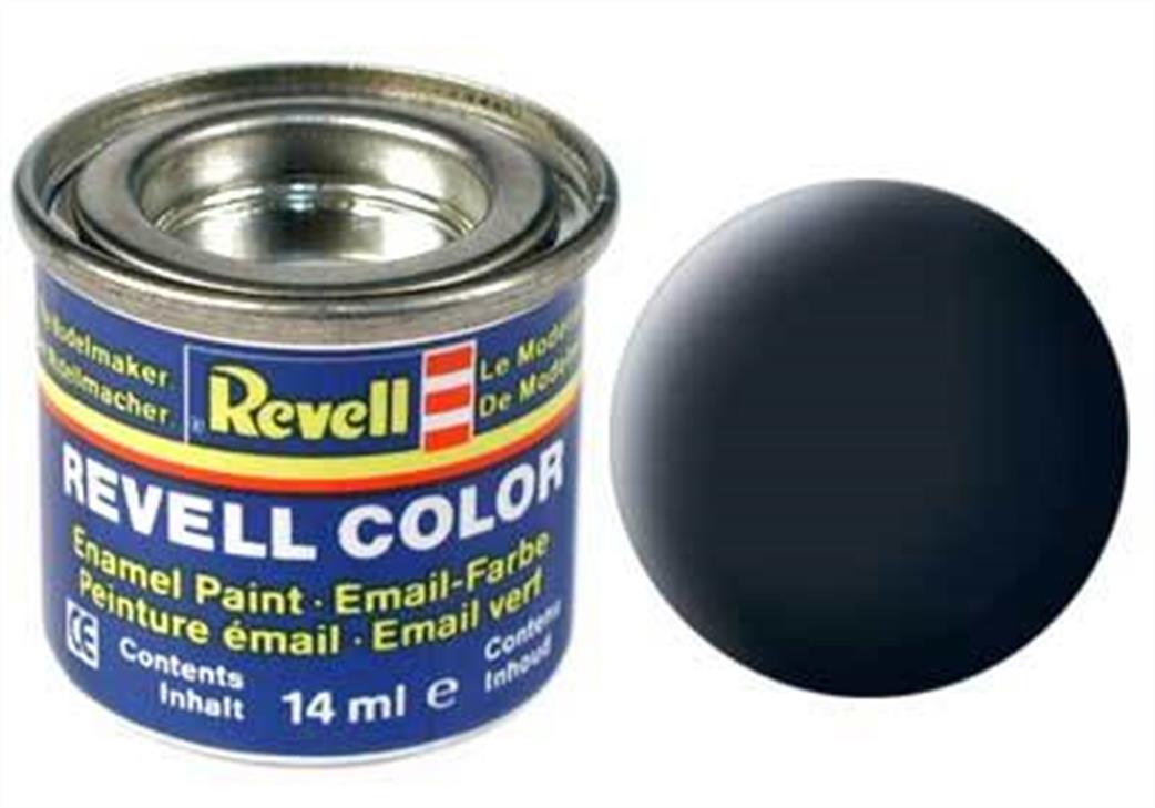 Revell  REV78 78 Matt Tank Grey 14ml Enamel Paint Tinlet