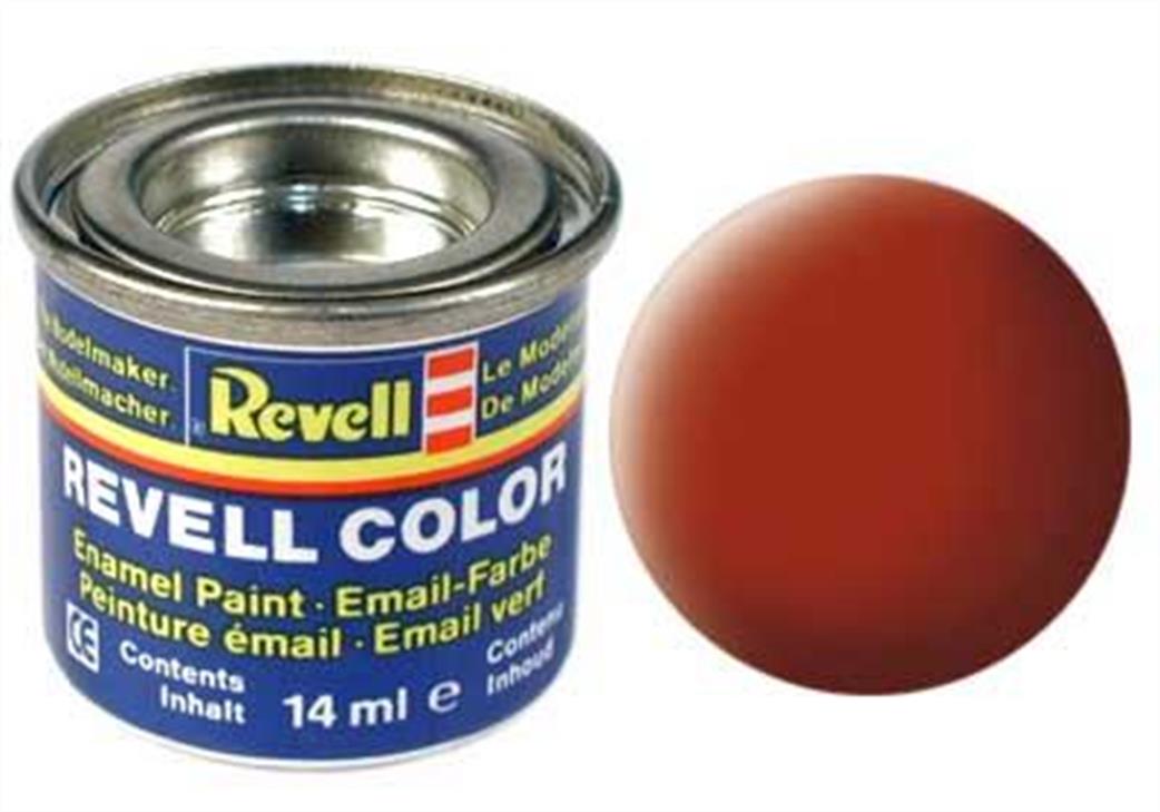 Revell  REV83 83 Matt Rust 14ml Enamel Paint Tinlet