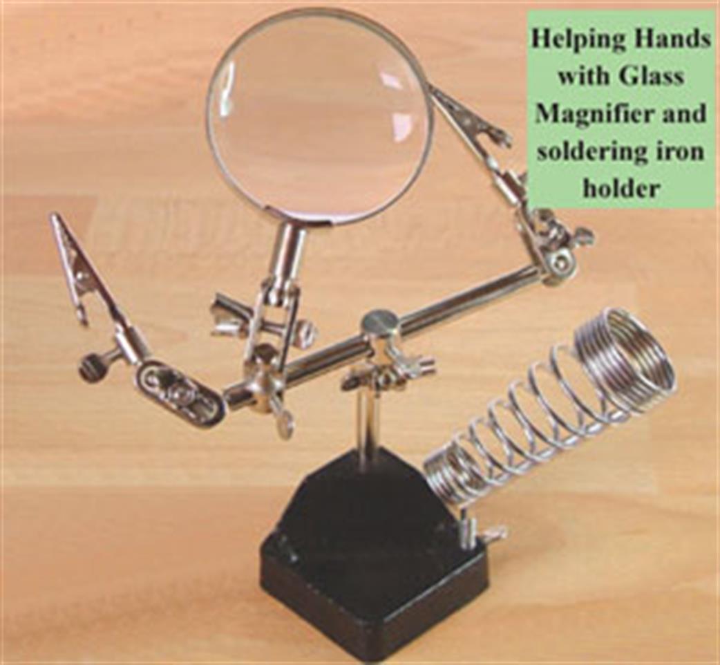 Expo  73862 Helping Hands with Soldering Iron Stand