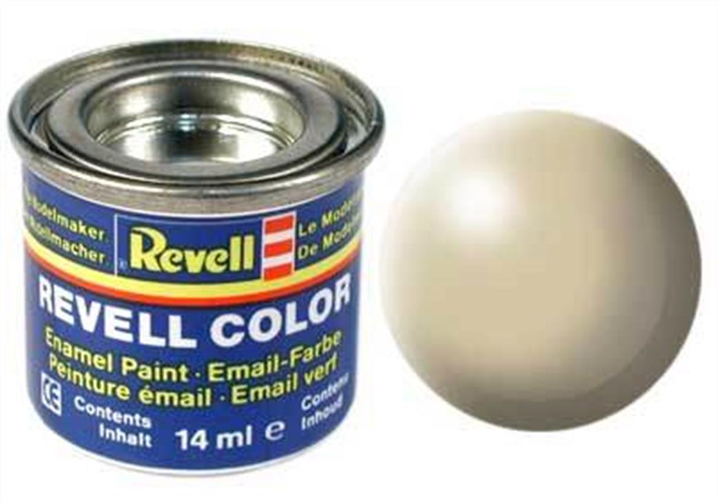 Revell  REV314 314 Satin Beige 14ml Enamel Paint Tinlet