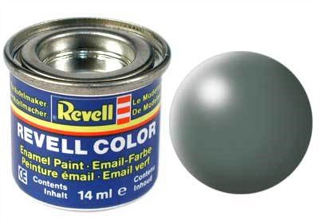 Revell  REV360 360 Satin Fern Green 14ml Enamel Paint Tinlet