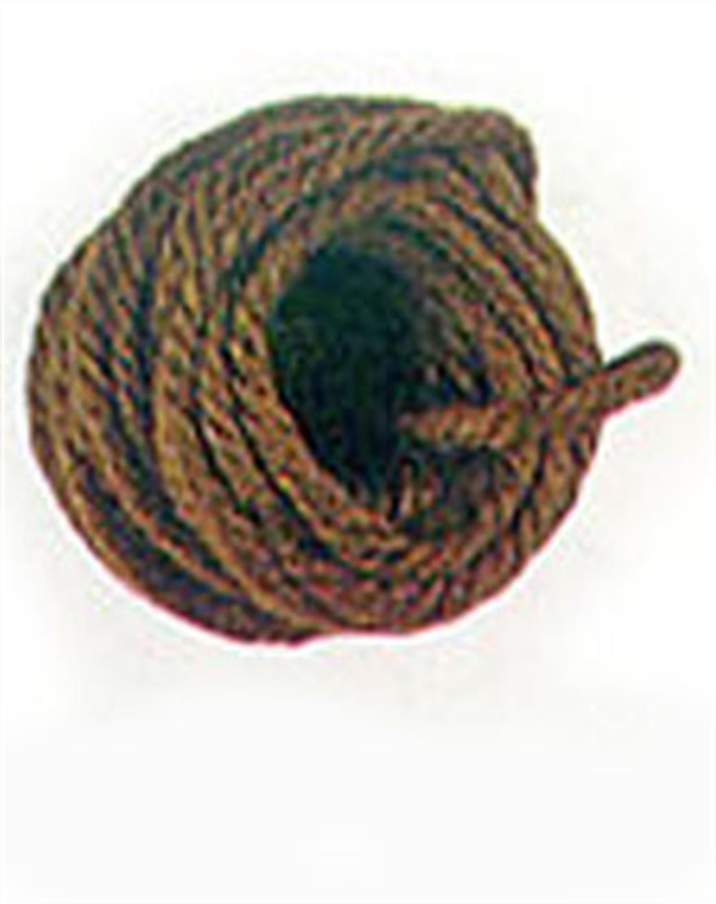 Artesania Latina 8808 Cotton Thread Brown Coarse 0.75mm x 15m (8147)