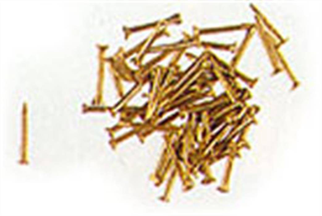 Artesania Latina 8601 5mm Brass Pins 300 approx per pack (8106)