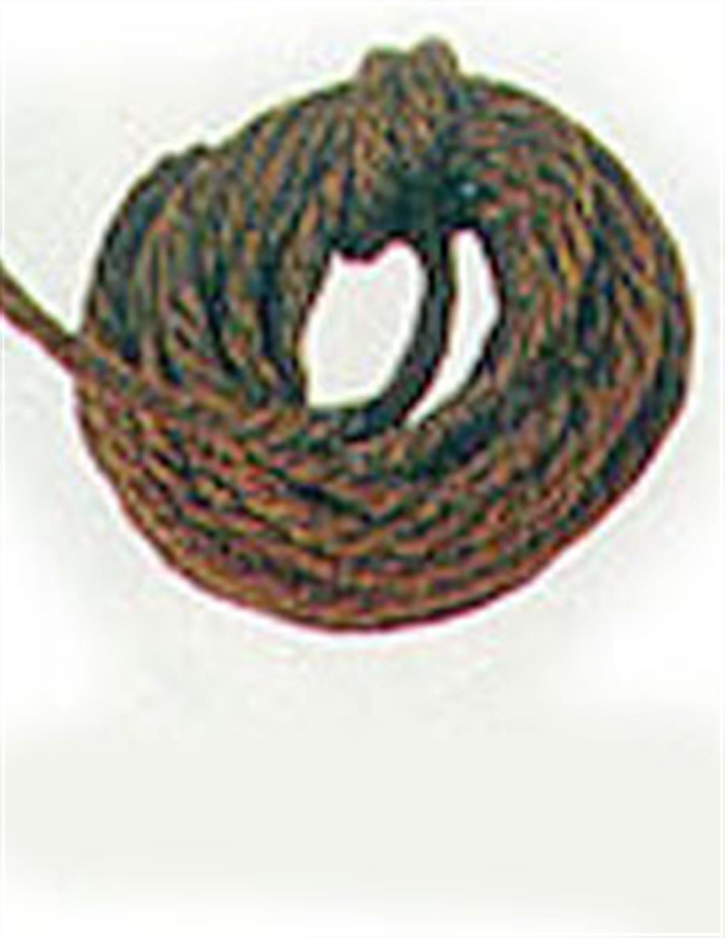 Artesania Latina 8807 Cotton Thread Brown Medium 0.5mm x 20m (8146)