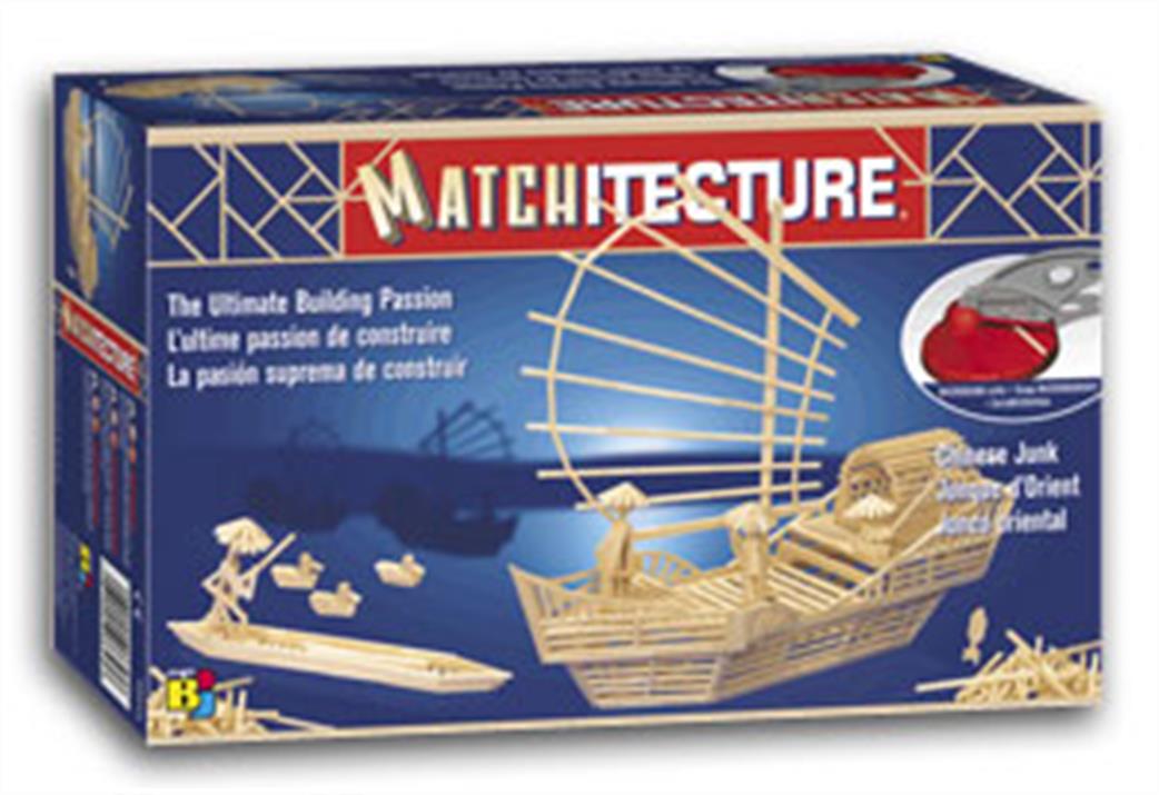 Matchitecture  6643 Chinese Junk Matchstick Construction Kit