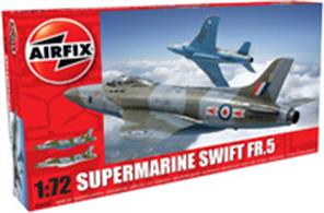 Airfix 1/72 Supermarine Swift F.R. Mk5 Jet Kit A04003