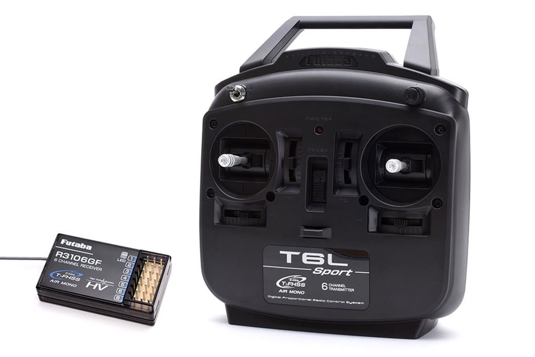 Futaba  P-CB6L 6L Sport 2.4ghz Radio w/R3106gf RX