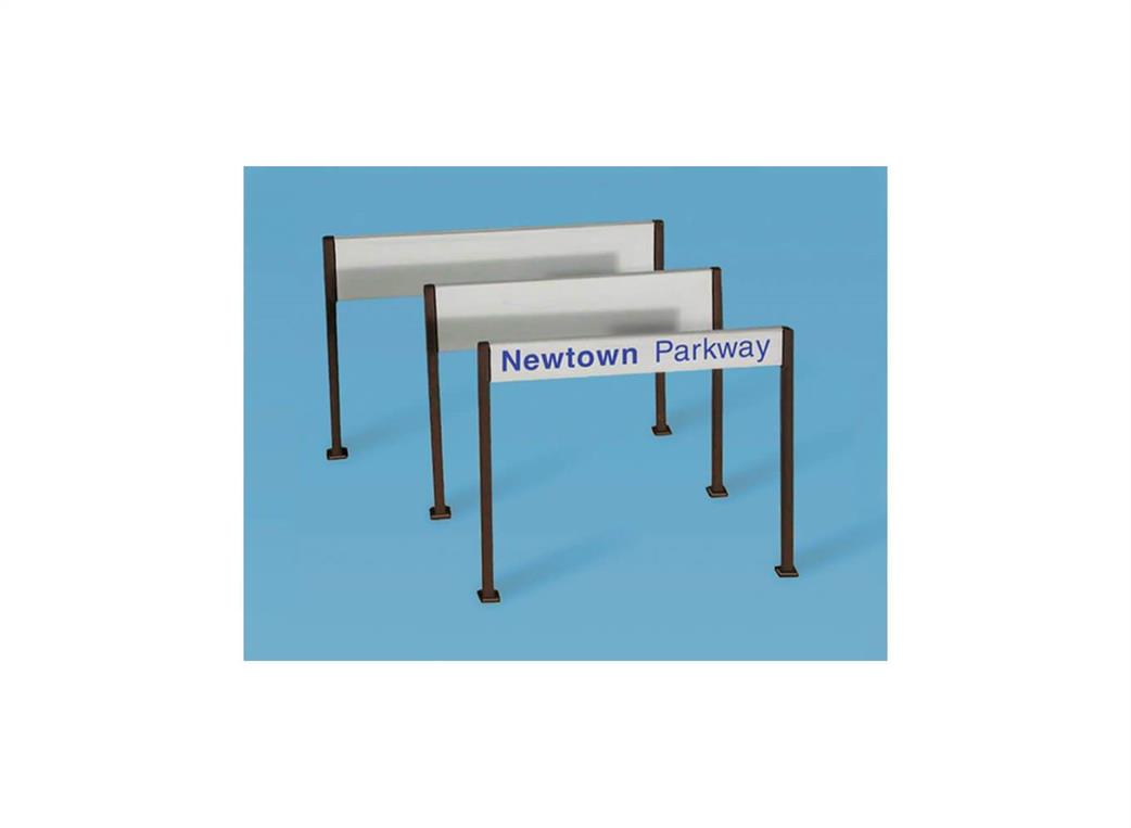 Peco Modelscene OO 5095  Station Nameboards Modern